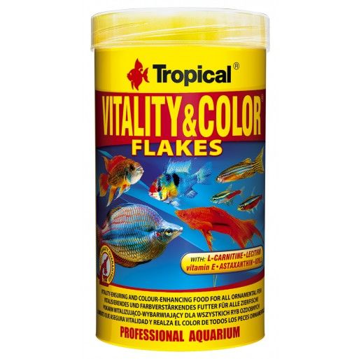 Tropical Vitality Colour Flakes Renk Yemi 250 ml