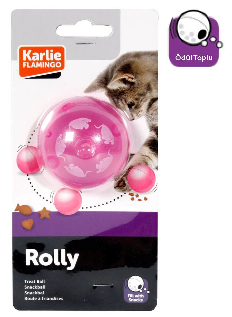Karlie Kedi Oyuncağı Ödül Topu 5.5 Cm