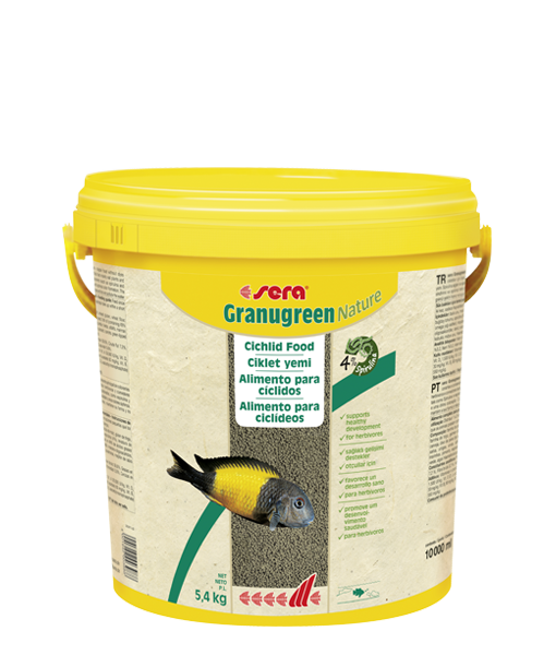Sera Granugreen Nature Balık Yemi 10 Lt