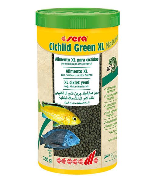 Sera Cichlid Green XL Nature Otçul Balık Yemi 1000 ml