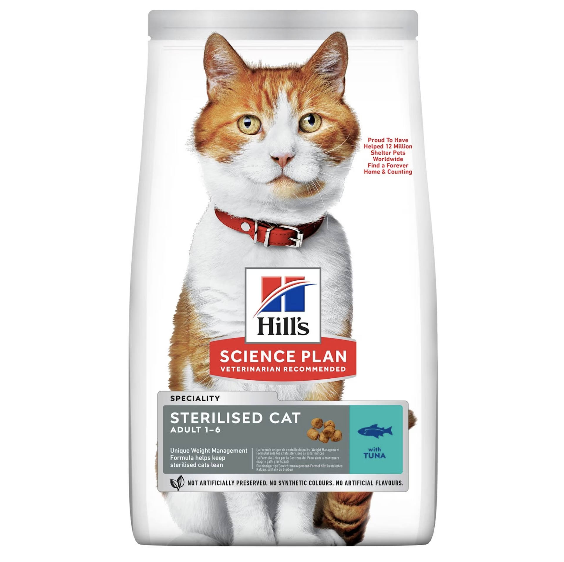 Hill's Sterilised Ton Balıklı Kısır Yetişkin Kedi Maması 15 Kg