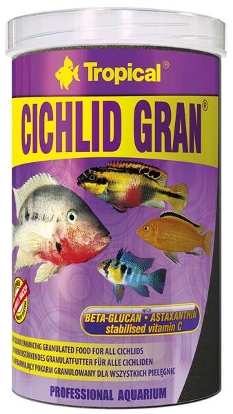 Tropical Cichlid Gran Balık Yemi 1000 ml