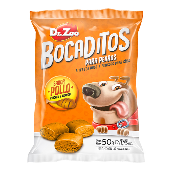 Dr.zoo Bocaditos Tavuklu Köpek Ödülü 50gr