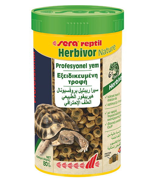 Sera Herbivor Nature Profesyonel Otçul Sürüngen Yemi 250 ml
