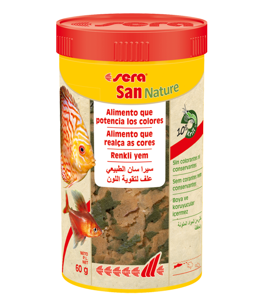 Sera San Nature Balık Yemi 250 ml