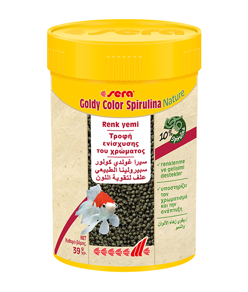 Sera Goldy Color Spirulina Nature Balık Yemi 100 ml