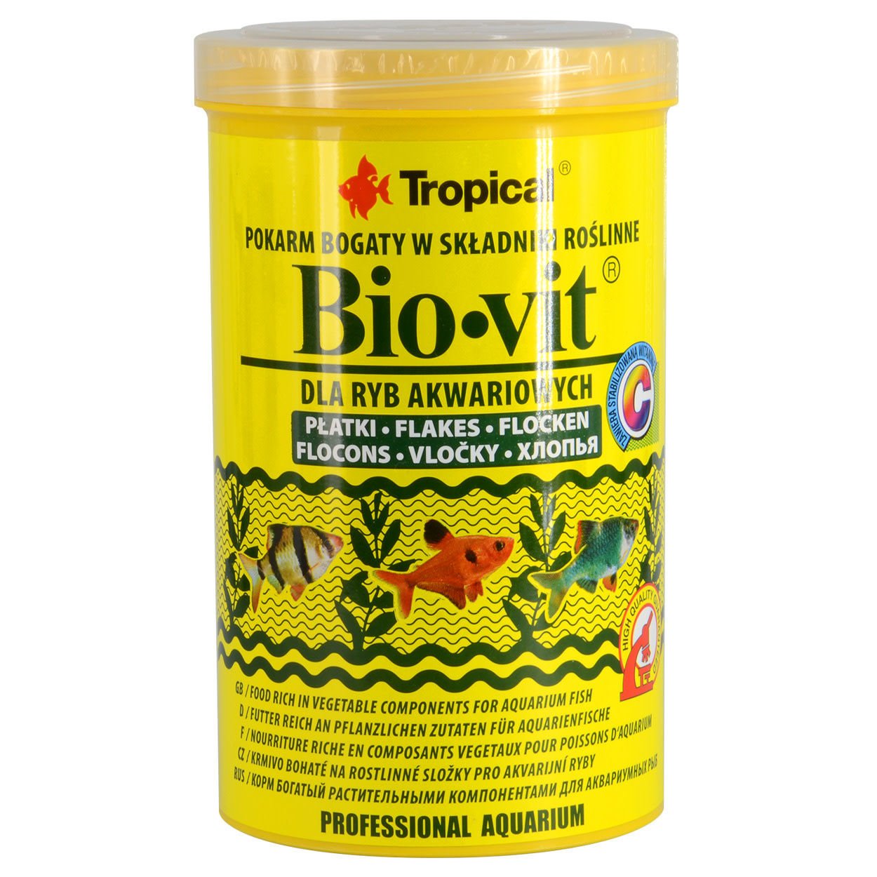 Tropical Bio-Vit Bitkisel Pul Balık Yemi 100 ml