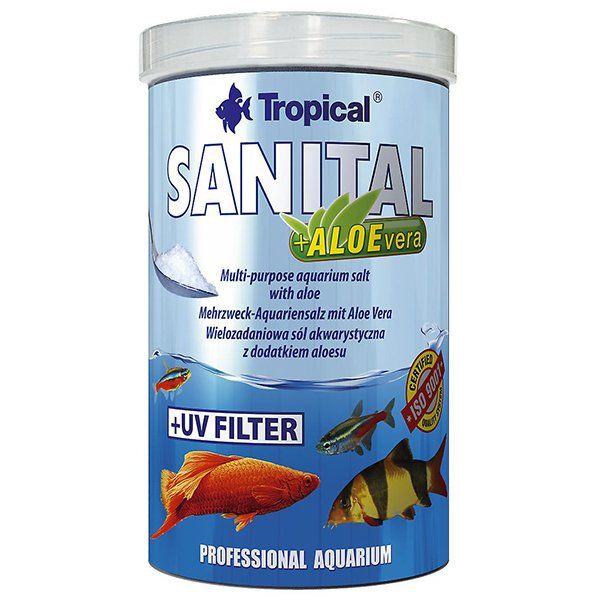 Tropical Sanital Alovera Akvaryum Tuzu 1000 ml