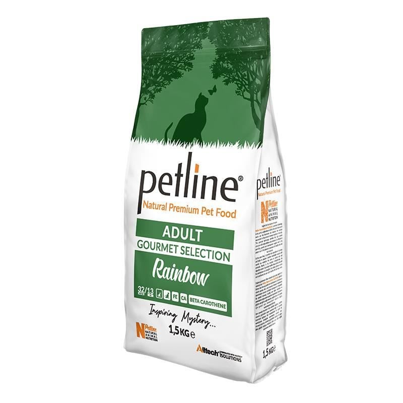 Pet Line Natural Premium Gourmet Karışık Yetişkin Kedi Maması 1,5 Kg
