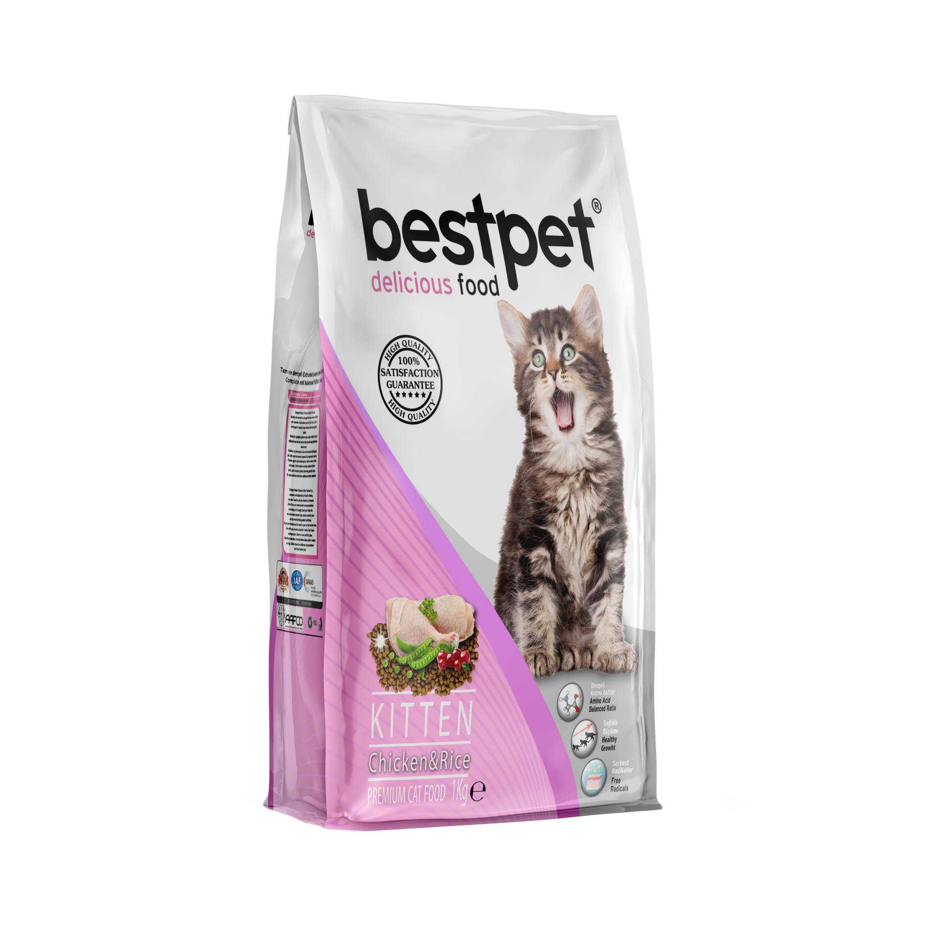 Bestpet Kitten Chicken Kedi Maması 1 Kg