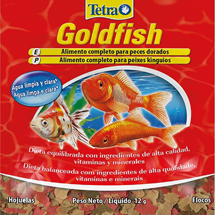 Tetra Gold Fish Japon Balığı Pul Yemi 12 Gr