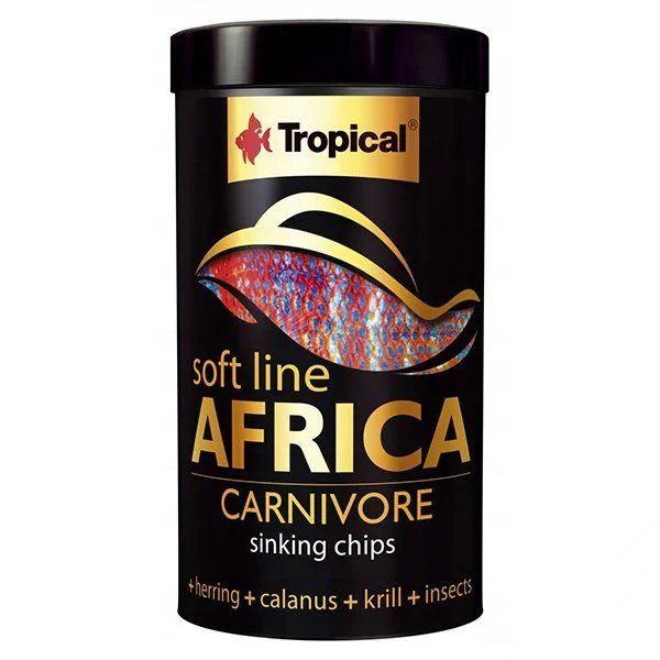 Tropical Soft Line Africa Carnivore Chips Balık Yemi 250 ml