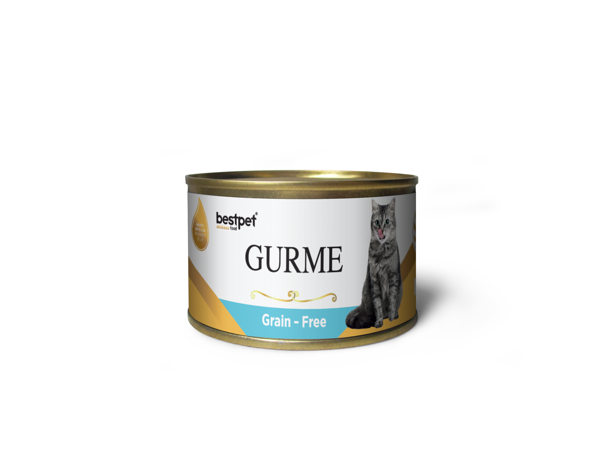 Bestpet Gurme - Tuna & Anchovy In Jelly Yaş Kedi Maması 100 gr