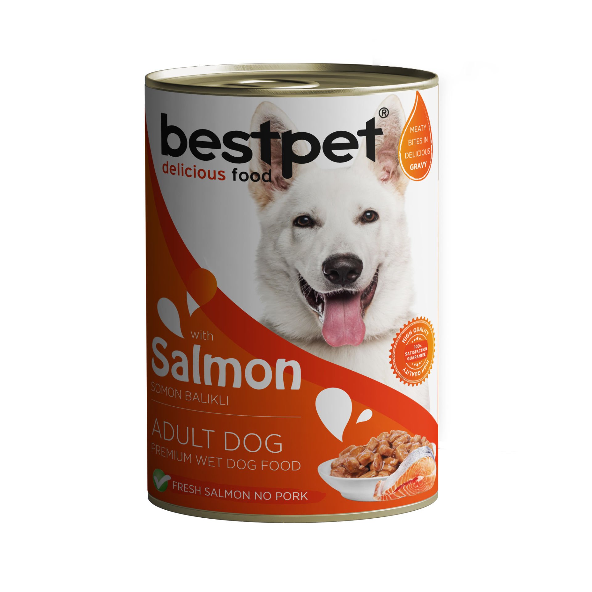 Bestpet Salmon In Gravy Yaş Köpek Maması 400 gr