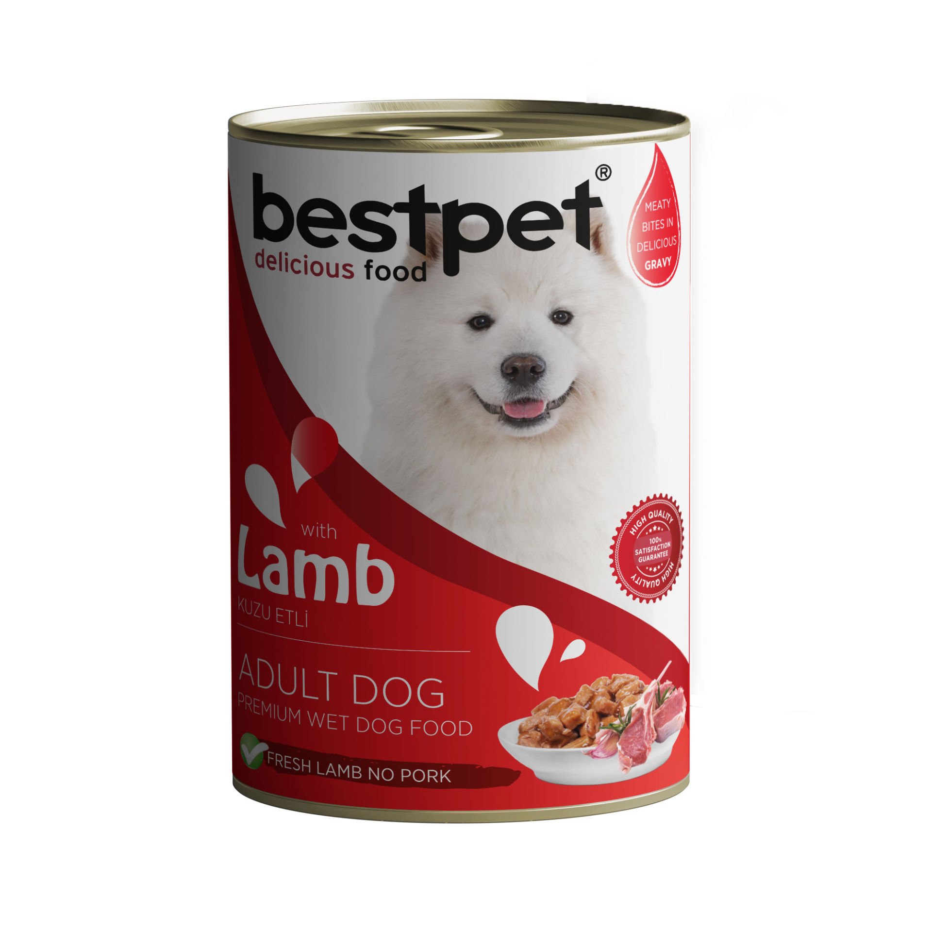 Bestpet Lamb In Gravy Yaş Köpek Maması 400 gr