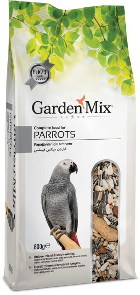 Garden Mix Platin Papağan Yemi 800 Gr