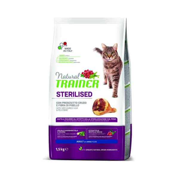 Natural Trainer Kedi Sterilized Dry-Cured Ham 1.5 Kg