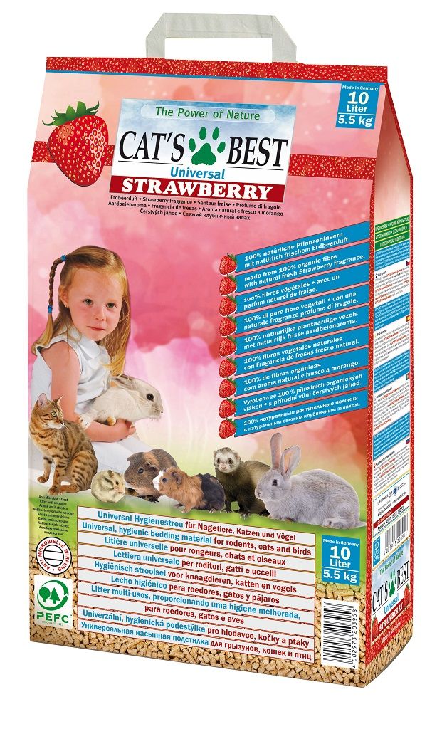 Cat's Best Universal Çilekli 10 Lt (5.50 Kg)