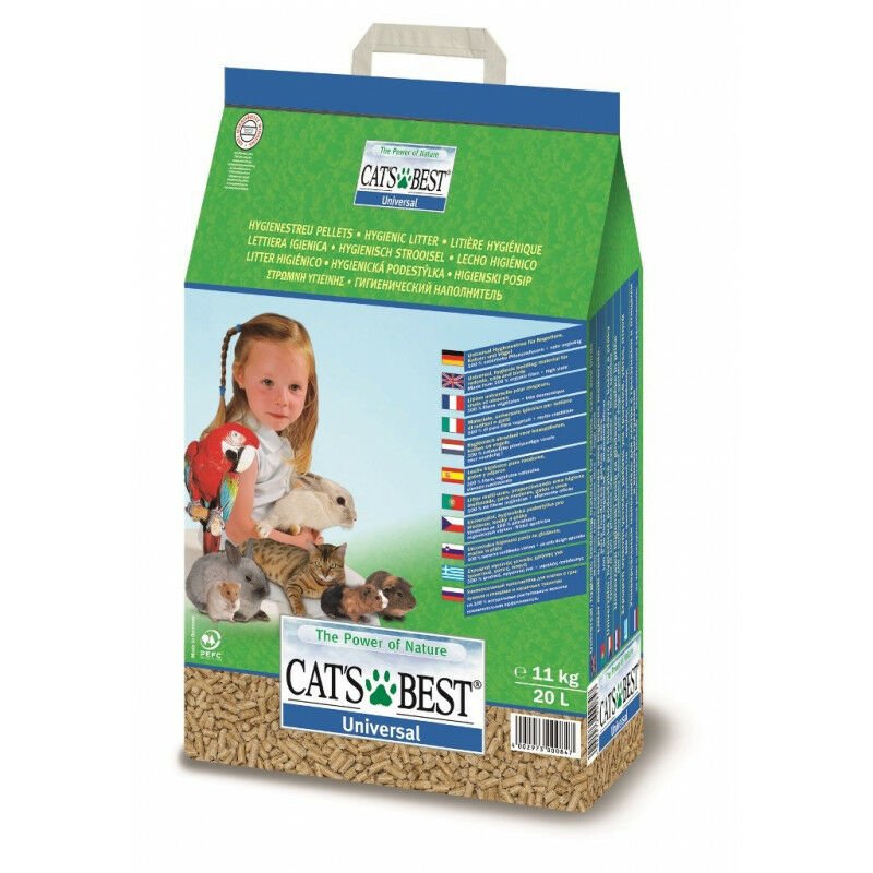 Cat's Best Universal Pellet Kedi Kemirgen Kuş Kumu 20 Litre