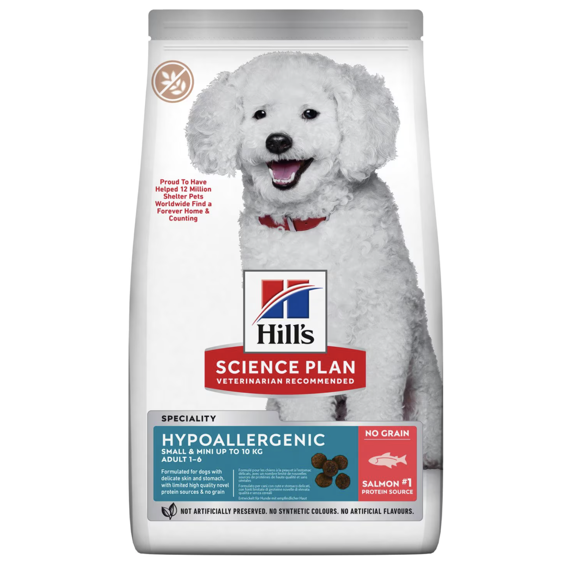 Hill's Hipoalerjenik Somonlu Küçük Irk Yetişkin Köpek Maması 1.5 Kg