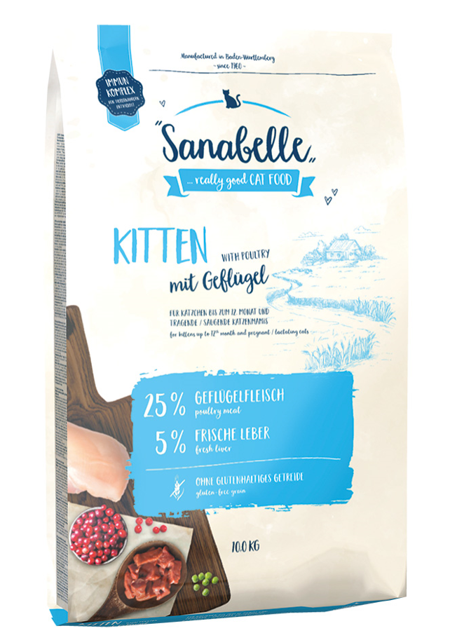 Sanabelle Kitten Kümes Hayvanlı Yavru Kedi Maması 10 Kg