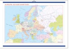 Avrupa Siyasi Haritası Kaplamalı