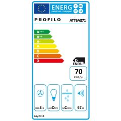 Profilo ATT6A371 Inox Sürgülü Aspiratör