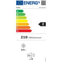 Profilo DF1033LEVV E Sınıfı 220 lt 7 Çekmeceli Derin Dondurucu