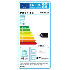 Profilo FRGA103I 66 Lt 4 Programlı Çelik Ankastre Fırın