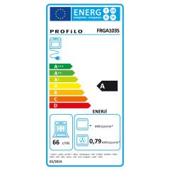 Profilo FRGA103S 66 Lt 4 Programlı Siyah Ankastre Fırın