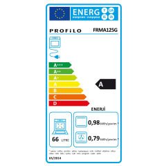 Profilo FRMA125G 66 Lt 8 Programlı Platin Gri Ankastre Fırın