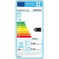 Profilo FRMA225G 66 Lt 8 Programlı Gri Ankastre Fırın