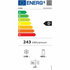 Profilo BD2086WDAN D Enerji Sınıfı 641 Lt NoFrost Üstten Donduruculu Buzdolabı