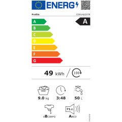 Profilo CGA142ZXTR A Enerji Sınıfı 9 kg 1200 Devir Çamaşır Makinesi