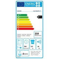 Hoover HLE H9A2TE-17 A++ 9 kg Isı Pompalı Çamaşır Kurutma Makinesi