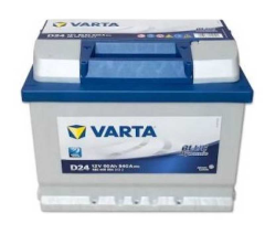 D24 VARTA 12V 60 AH BLUE DYNAMİC VARTA AKÜ