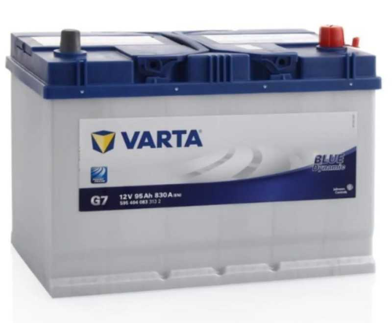 G7 VARTA AKÜ 12V95 AH BLUE PROMOTİVE