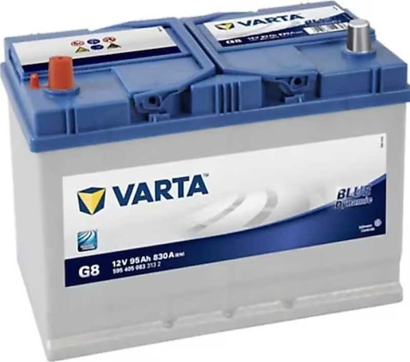 G8 VARTA 12V95AH BLUE PROMOTİVE TERS KUTUP