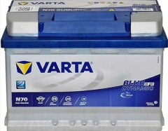 N70 VARTA AKÜ 12V70AH BLUE DYNAMİC EFB