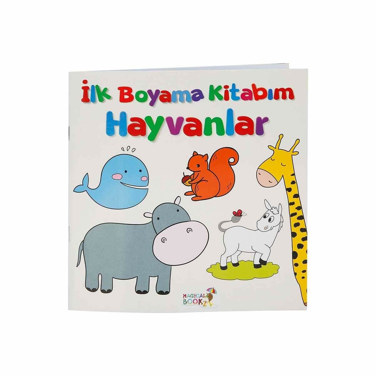 SUN İLK BOYAMA KİTABİM HAYVANLAR