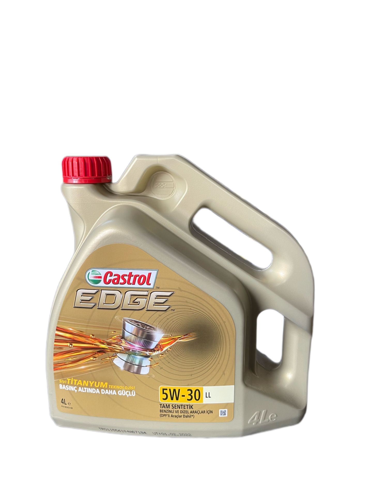 Castrol Edge 5W-30 LL Tam Sentetik Dpf Motor Yağı 4 Litre