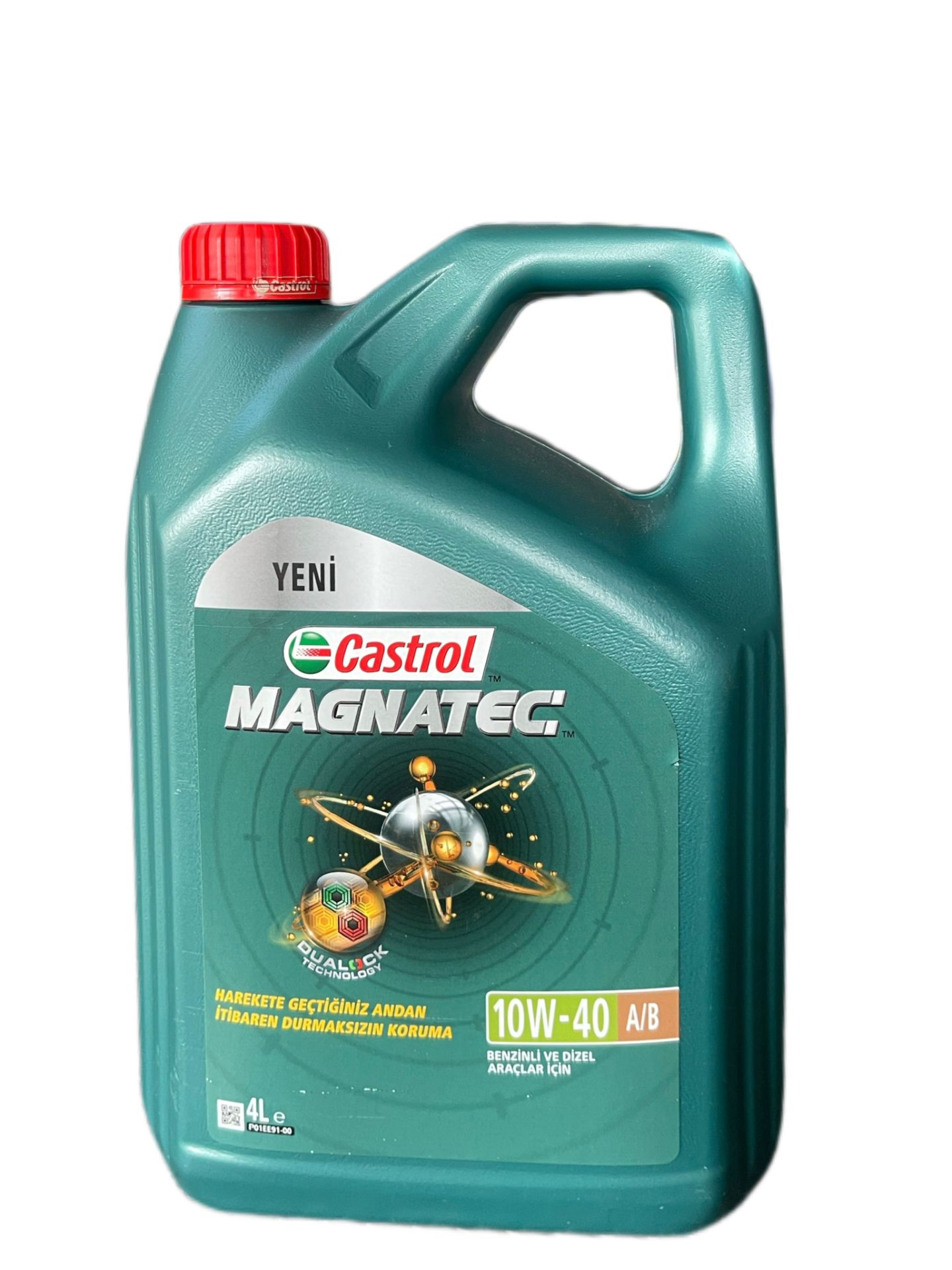 Castrol Magnatec 10W-40 A3/B4 Benzinli ve Dizel Araçlar için Motor Yağı 4 Litre