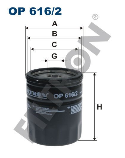 YAĞ FİLTRESİ VW LUPO 1.0 50HP 10/98-05/05-FILTRON-047115561B-047115561G