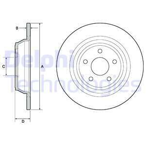 ARKA DISK AYNA YENI KASA MONDEO V 14-DELPHI BG4703C-DG9C2A315BC-5202204