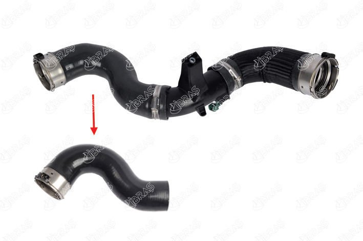 TURBO HORTUMUPLASTİK BORU HARİÇARKADAN ÇEKİŞLİ ARAÇLARDA KULLANILMIŞTIR NV400 dCi 130 RWD M9T 710-IBRAS 12778-1446300Q2G-1446300Q3A