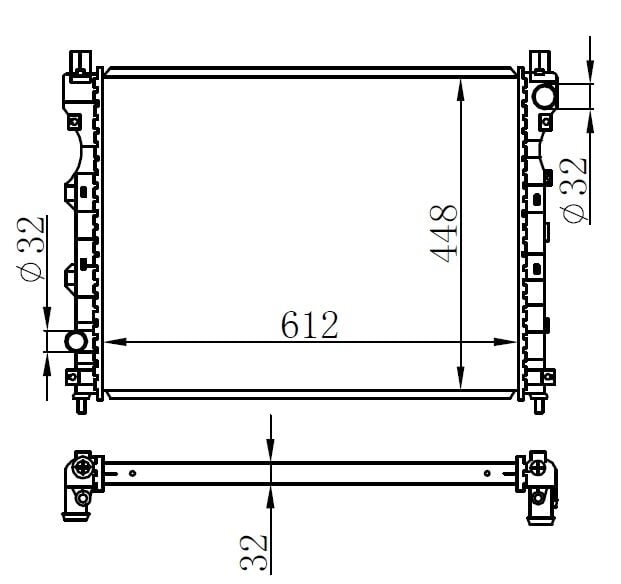 MOTOR SU RADYATORU 18 K4F 204D3 M47D20 FREELANDER I L314 00 06-ORIS-PCC000320-PCC000670-PCC107480