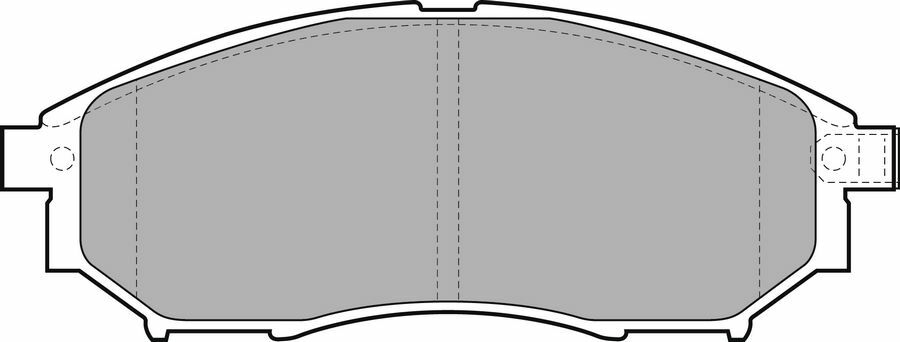 ÖN BALATA NISSAN NAVARA 2.5DCI 3.5 05 10 PATHFINDER 2.5DCI 4.0 05 10 41060EB325-DELPHI LP2030-41060CC090-DA060EB326-WVA24227
