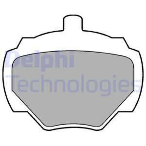 FREN BALATASI ARKA DEFENDER L316 DISCOVERY I LJ RANGE ROVER I-DELPHI LP211-SFP500200-SFP500190-LR032954