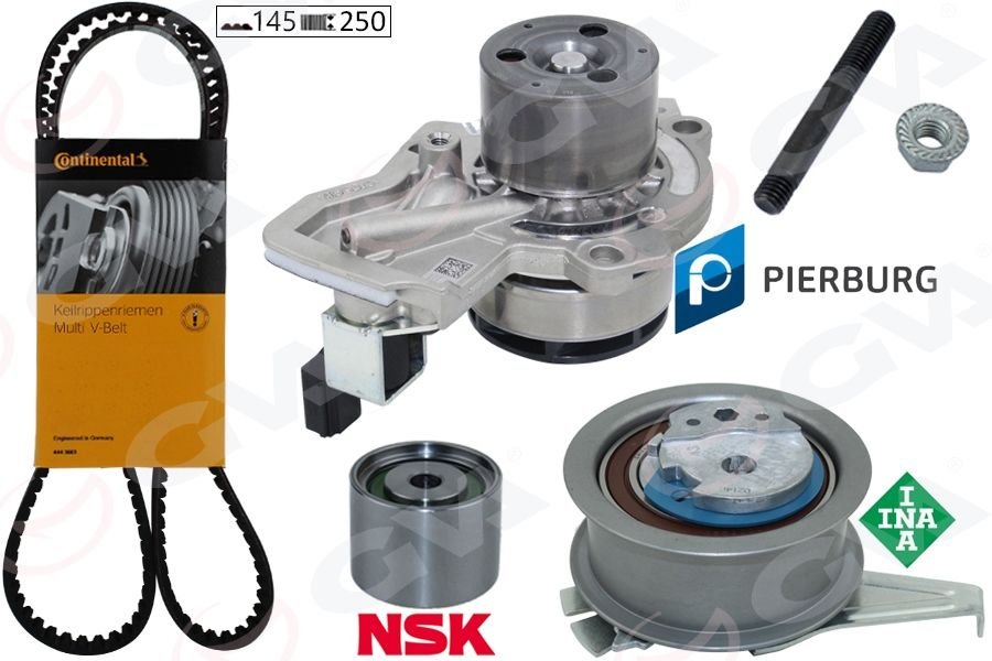 DEVİRDAİMLİ EKSANTRİK GERGİ KİTİ POLO-FABIA 14 IBIZA IV 15 A1 14 CUSA-CUSB-CYZA-CYZB-GVA-04L109119D-04B109244B-04L109243G