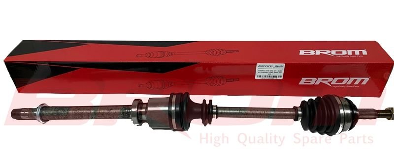 KOMPLE AKS SAĞ ÖN CLİO III / LOGAN 1.5 DCİ 2005- 897 MM-BROM R4042K-8200358164-8200618111-8200261841